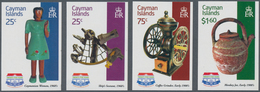 Kaiman-Inseln / Cayman Islands: 2015. Complete Set "25 Years National Museum" (4 Values) In Imperfor - Iles Caïmans