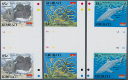 Kiribati (Gilbert-Inseln): 2008, Phoenix Island Protected Area Complete Set Of Six (Map, Phoenic Pet - Kiribati (1979-...)
