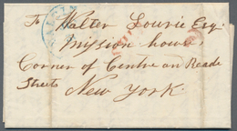 Liberia: 1851/1852, Two Complete Letters Written By "Mission Haouse Settra Kroo" Sent Via Baltimore, - Liberia