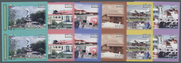 Malediven: 2000, Millenium Change Complete Set Of Six In Vertical IMPERFORATE Pairs And Additional T - Maldiven (1965-...)