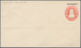 El Salvador - Ganzsachen: 1888, 10 Cent. Private Stationary Envelope In Two Different Shades Showing - Salvador