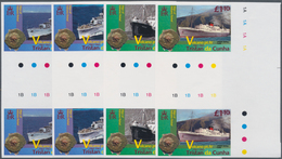 Tristan Da Cunha: 2013, 50th Anniversary Of Volcanic Eruption (ships Of The Volcano Period) Complete - Tristan Da Cunha