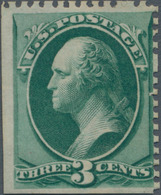 Vereinigte Staaten Von Amerika: 1875 Special Printing 3c. Blue-green, Perf 12, Unused Without Gum As - Gebruikt