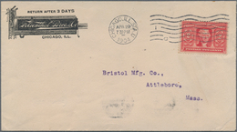Vereinigte Staaten Von Amerika: 1904, 2c Louisiana Purchase (Scott 324), Tied By "Chicago Ill Sta. U - Oblitérés