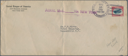 Vereinigte Staaten Von Amerika: 1918. 24c First Air Mail (Scott C3), Tied By "Air Mail Service Wash. - Gebraucht