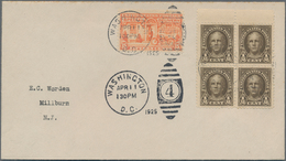 Vereinigte Staaten Von Amerika: 1925. 15c Motorcycle Special Delivery Perf 11 (Scott E13), Tied By " - Used Stamps