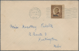 Vereinigte Staaten Von Amerika: 1929. 1 1/2c Nebraska (Scott 670) Tied By "Hartington, Nebr. Apr. 15 - Oblitérés