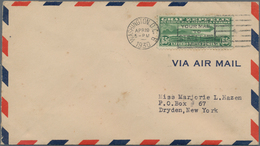 Vereinigte Staaten Von Amerika: 1930. 65c-$2.60 Graf Zeppelin (Scott C13-C15), Tied By "Washington D - Gebruikt