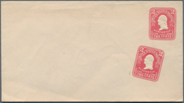 Vereinigte Staaten Von Amerika - Ganzsachen: 1904 Unused Postal Stationery Envelope 2 Cents Red On W - Sonstige & Ohne Zuordnung