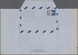 Vereinigte Staaten Von Amerika - Ganzsachen: 1961 Aerogramme: Air Letter Sheet 11c., With Variety "C - Sonstige & Ohne Zuordnung