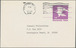 Vereinigte Staaten Von Amerika - Ganzsachen: 1981 Commercially Used Precanceled Postal Stationery Ca - Altri & Non Classificati