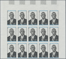 Wallis- Und Futuna-Inseln: 1971, Death Anniversary Of General De Gaulle, Both Values In Imperforate - Sonstige & Ohne Zuordnung