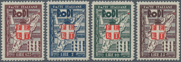 Ägäische Inseln: RODI: 1932, 5 C To 25 L Ten Stamps Mint Never Hinged, Very Small Edition - Egeo