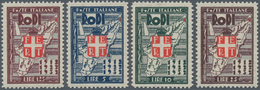 Ägäische Inseln: RODI: 1932, 5 C To 25 L Ten Stamps Mint Never Hinged, Very Small Edition - Egée