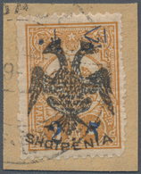 Albanien: 1913, Double Headed Eagle Overprints, 2pa. On 5pa. Ocre, Fresh Colour And Normally Perfora - Albanien