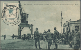 Albanien - Lokalausgaben: KORYTSA Republic, 1917, 5 Cts Green/black 'double Eagle', Tied By Cds KORY - Albanie