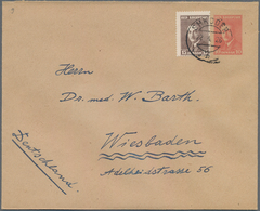 Albanien - Ganzsachen: 1926, 10 Q Brick-red Postal Stationery Cover With Additional Franking 15 Q Br - Albanien