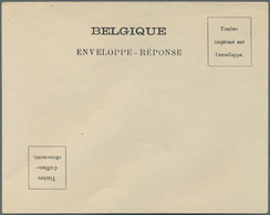 Belgien - Besonderheiten: 1906, UPU, Belgien, Entwurf Für Einen Rückantwortbrief (Vordruck BELGIQUE - Altri & Non Classificati