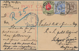 Bosnien Und Herzegowina - Besonderheiten: 1909, INCOMING MAIL: Oranjefreistaat, 2 D Braun, 2 1/2 D B - Bosnien-Herzegowina