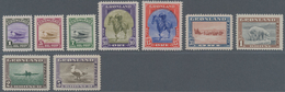 Dänemark - Grönländisches Handelskontor: 1916/45 Paketportomarken Der 2. Ausgabe Sowie Freimarkenaus - Other & Unclassified