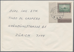 Dänemark - Grönland: 1945, America Issue 2 Kr. With Left Bottom Corner Margin On Nice Envelope From - Briefe U. Dokumente