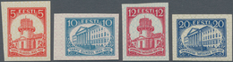 Estland: 1932, 300 Years University Of Dorpat (Tartu) Set Of Imperforated Proofs. Expertised Löbberi - Estonia