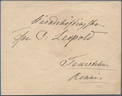 Finnland - Ganzsachen: 1855, 5 Kop Blue Postal Stationery Cover Without Postmark Adressed To Tareste - Ganzsachen