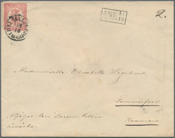 Finnland - Ganzsachen: 1860, 10 Kop Carmine Postal Stationery Cover From Helsingfors To Tammerfors - Entiers Postaux