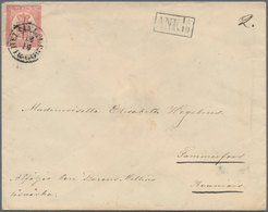 Finnland - Ganzsachen: 1860, 10 Kop Carmine Postal Stationery Cover From Helsingfors To Tammerfors - Postal Stationery