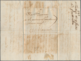 Frankreich - Vorphilatelie: 1748, "DE TOULOUSE" Two-liner (little Type) On Complete Folded Letter To - 1792-1815: Dipartimenti Conquistati