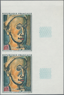 Frankreich: 1971, Paintings Set Of Two 1.00fr. (paintings From Millet And Rouault) In Vertical IMPER - Sonstige & Ohne Zuordnung