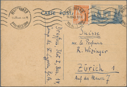 Frankreich: 1940, One Letter And Two Postal Stationery Cards From The Internment Camp "de St. Cyprie - Andere & Zonder Classificatie
