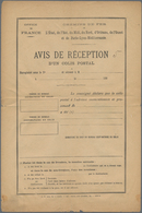 Frankreich - Ganzsachen: 1886, 5 C Sage Dark-green Parcel Post Receipt Unused, Usual Shortcomings (f - Sonstige & Ohne Zuordnung