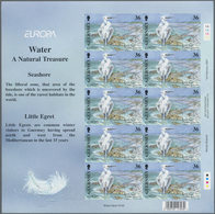 Großbritannien - Guernsey: 2001, 36 P. "Europe - Birds - Little Egret" As Completely Imperforated Mi - Guernsey