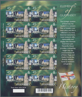 Großbritannien - Guernsey: 2004, 45 P. "Europe - Tourism - Holidays Historical Buildings", Mint Neve - Guernsey