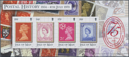 Großbritannien - Isle Of Man: 2001. IMPERFORATE Souvenir Sheet "75th Birthday Of Queen Elisabeth II" - Man (Insel)