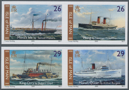 Großbritannien - Isle Of Man: 2005. Complete Set "175 Years Isle Of Man Steam Packet Company" (8 Val - Man (Ile De)