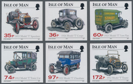 Großbritannien - Isle Of Man: 2010. Complete Set "100 Years Ford Automobile Model 'T'" (6 Values) In - Isle Of Man