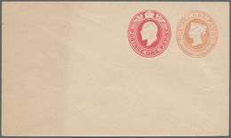 Großbritannien - Privatganzsachen: 1902 Unused Private Postal Stationery Envelope One Penny Carmine - Autres & Non Classés