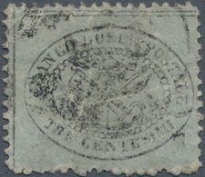 Italien - Altitalienische Staaten: Kirchenstaat: 1868, 3 Cent. Blish-grey, Perforated, Used. Certifi - Kerkelijke Staten