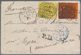 Italien - Altitalienische Staaten: Kirchenstaat: 1861/1870, With Sardinia. Lot Of 1 Cover With 10c A - Kerkelijke Staten