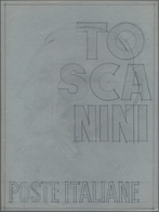 Italien: 1967. Original Sketch For TOSCANINI Issue In 1967 By Italien Designer And Engraver Renato F - Afgestempeld