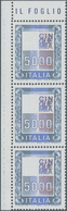 Italien: 1978, 5000 L Multiple Colour Without Green Printing, I.e. Without The Effigy, And With The - Oblitérés
