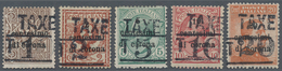 Italienische Besetzung 1918/23 - Trentino: 1919: Italian Definitives, Five Values, 1 - 20 Centesimi, - Trentin