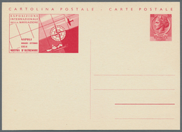 Italien - Ganzsachen: 1954. Overseas Exhibition Naples - International Navigation Exhibition. 20 L G - Entiers Postaux