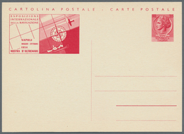 Italien - Ganzsachen: 1954. Overseas Exhibition Naples - International Navigation Exhibition. 20 L G - Interi Postali