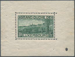 Luxemburg: 1923, Luxury Miniature MNH Sheet For The Birth Of Princess Elisabeth, Very Fresh, Well Ce - Sonstige & Ohne Zuordnung