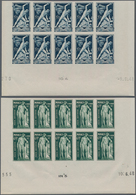 Monaco: 1948, 180th Birthday Of Francois-Joseph Bosio (sculptures) Complete Airmail Set Of Four In I - Ungebraucht