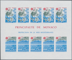 Monaco: 1986, Europa-CEPT ‚Nature Convention And Environment Protection‘ IMPERFORATE Miniature Sheet - Ungebraucht