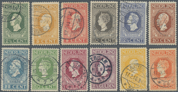 Niederlande: 1913, 100th Anniversary, 2½c.-10gld., Complete Set Of Twelve Values, Fresh Colours And - Lettres & Documents